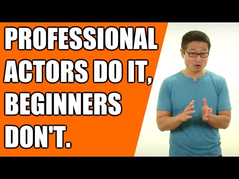 How Professional Actors Approach a Script