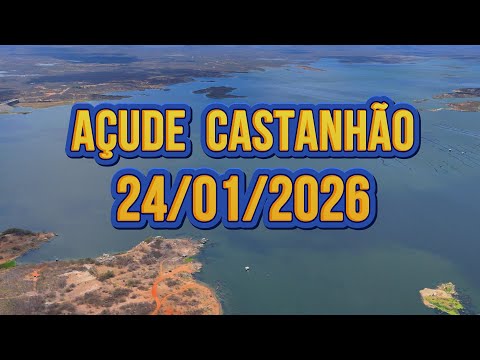 Açude Castanhão Dados Atualizados hoje 24/01/2026 Ceará