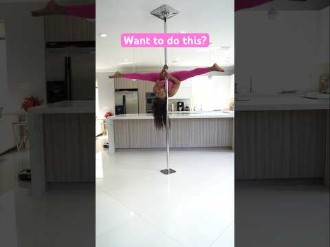 Pole Conditioning Exercises for Inverts #polefitness #poledance #pole #poledancing #fit2flaunt