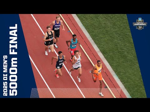 Men's 5K final - 2025 NCAA outdoor track and field championships