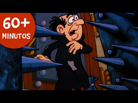 Capa de Os seres humanos! | Os Smurfs | Desenhos animados para crianças | WildBrain em Português