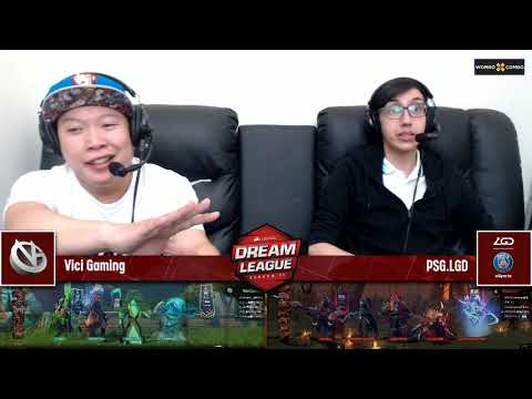 PSG.LGD vs Vici Gaming Game 1 (BO3) | DreamLeague Season 11 Upper Bracket Round 2