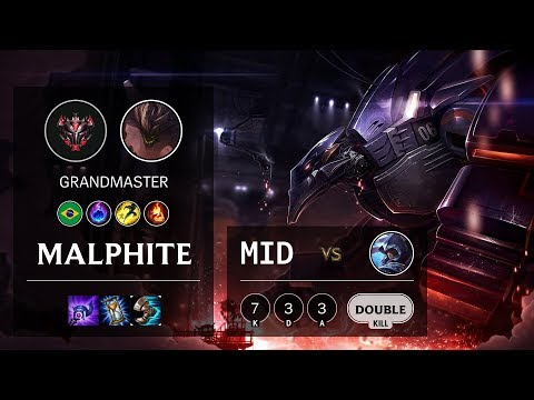Malphite Mid vs Talon - BR Grandmaster Patch 10.3