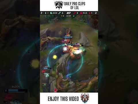 How BLG Yagao Epic Annie Ult Stunned Two BLG Players! #shorts