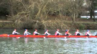 preview picture of video 'WRC J16 girls 8 at Wallingford 4s & 8s head 2014'