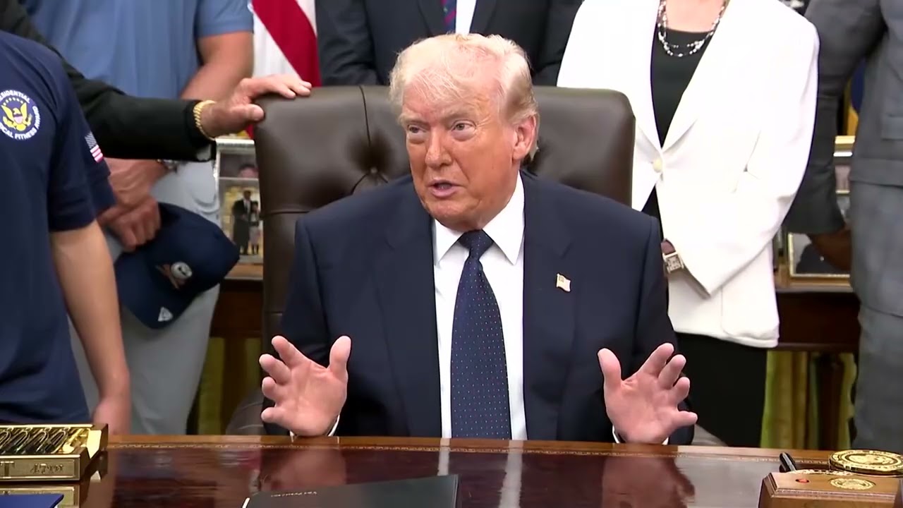 Video | Trump says Iran should wave the 'white flag of surrender'