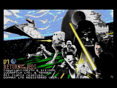 Star Wars - Return Of The Jedi Review for the Commodore Amiga by John Gage