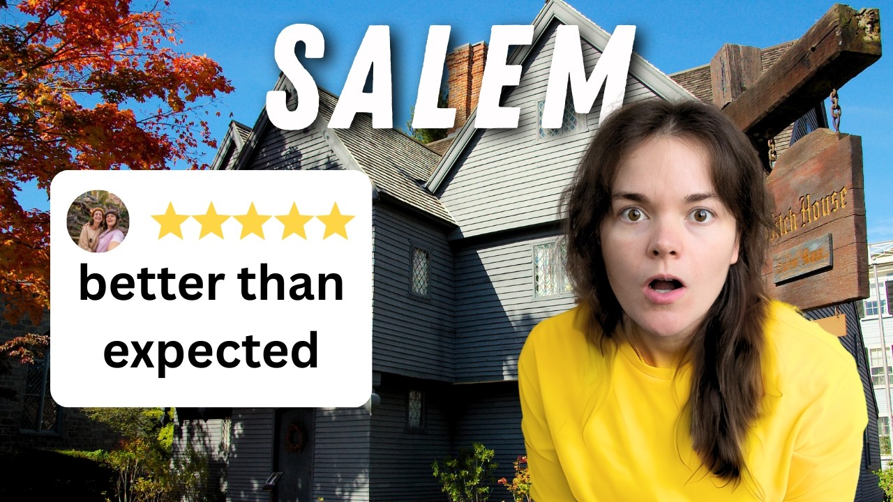 HOW TO SPEND ONE DAY IN SALEM, MASSACHUSETTS (Day Trip To Salem from Boston!)