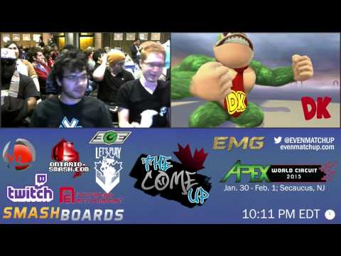 BrL Ally vs XFiRE Will - The Come Up   Wii U Grand Finals