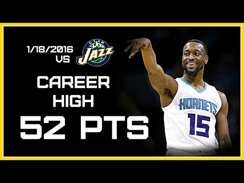 Kemba Walker Career High vs Jazz 52 pts / Full Highlights (1/18/2016) HD