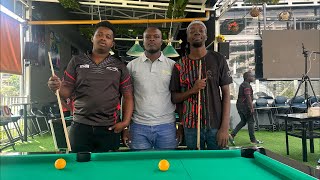 Kelvin Yegon Vs Ibrahim Kayanja.   BERLIN LOUNGE SINGLES CHAMPIONSHIP. Race to 6