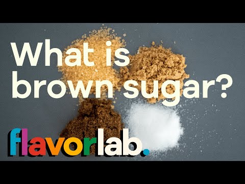 What is brown sugar?