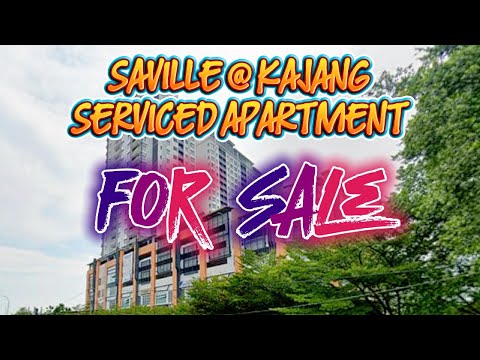 Spacious & Affordable: Service Apartment for Sale in Saville, Kajang! video