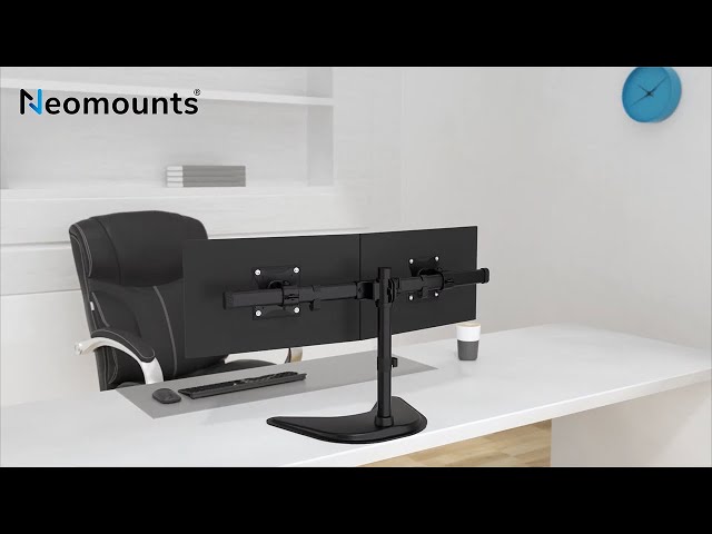 Video teaser voor Neomounts NM-D335DBLACK monitor desk mount