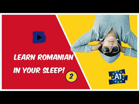 Learn Romanian while you sleep! Romanian for Lower Beginners! Part 2