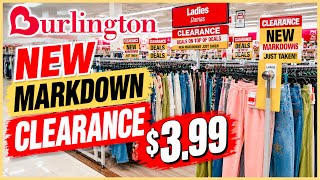 😍BURLINGTON NEW MARKDOWNS! CLEARANCE FINDS $3.99 & UP‼️BURLINGTON SHOP WITH ME❤︎