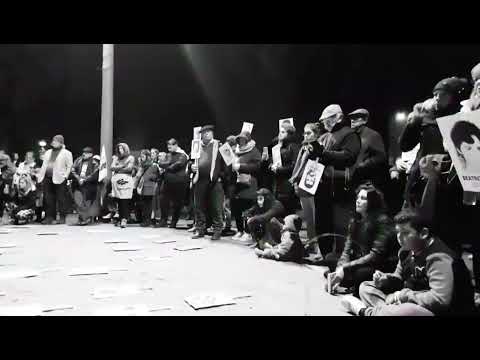 Marcha del Silencio. Año 2022. Concentración en Plaza Flores, Rivera. Uruguay