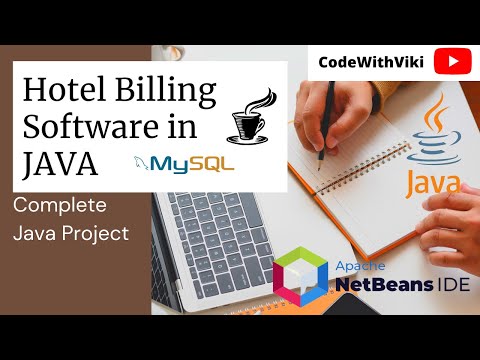 Hotel Billing Software Using Java Java Desktop Application Using Netbeans Ide
