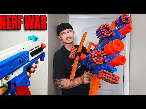 NERF WAR: Kid vs Dad SHOWDOWN 5