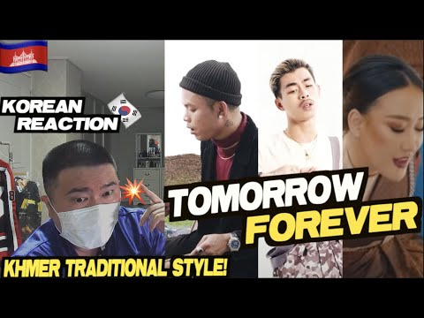 🇰🇭🇰🇷🔥Korean Hiphop Junkie react to VANTHAN - TOMORROW FOREVER ft. VANNDA & LAURA MAM (ENG)