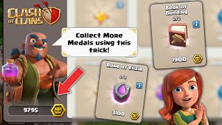 5 Ways To Get MORE Super Medals 🤯 In Clash of Clans | Tips for super medals
