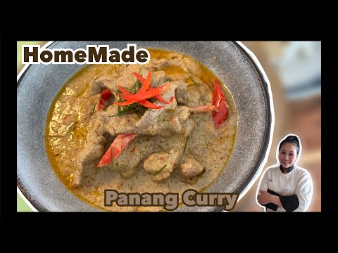 Panang Curry At Home •Homemade Panang Curry Paste|ThaiChef Food