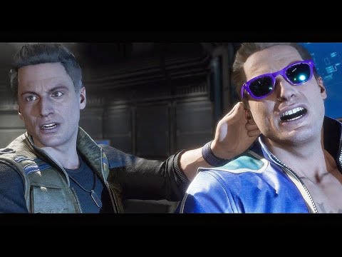 Johnny Cage Teaches Past Johnny Cage a Lesson - Mortal Kombat 11‏