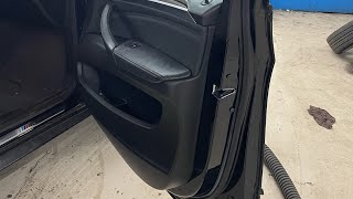 E70 X5 Door won’t open from inside or outside. How to open.