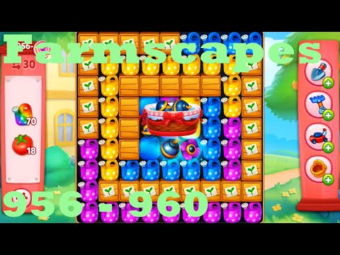 Farmscapes Level 956 - 960 HD Gameplay Walkthrough |  3 - match game | android | ios | pc | app