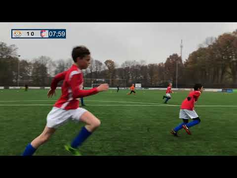 Voetbal wedstrijd 24 11 2018 NWC JO12-2 SV Venray JO12-1