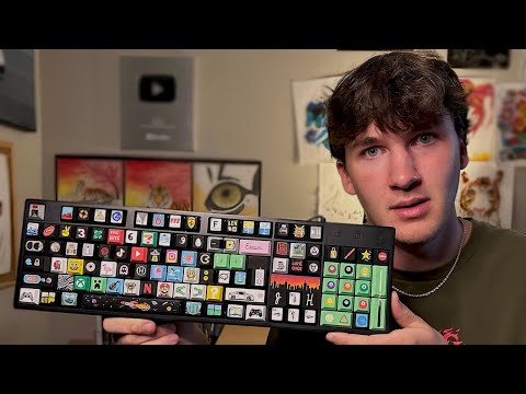 I CUSTOMIZED EVERY KEY ON MY KEYBOARD!