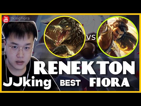 🔴 JJking Renekton vs Akshan M (Best Fiora OTP) - JJking Renekton Guide