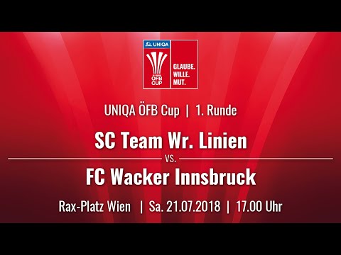21.07.2018 | 17:00 Uhr | FC Team Wiener Linien vs. FC Wacker Innsbruck | Livestream