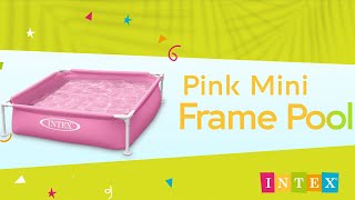 Intex 57173 Frame Mini modrý 122x122x30 cm