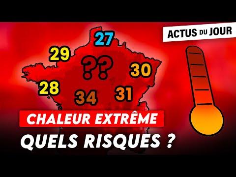 Chaleur extrême et risques immédiats, de + en + d’OVNIS, congé menstruel… Actus du jour