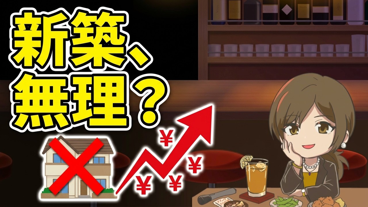 もう新築買えないんじゃね？