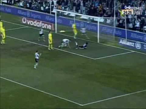 Liga 2009 : J23 : Santander - Villarreal : 1-1