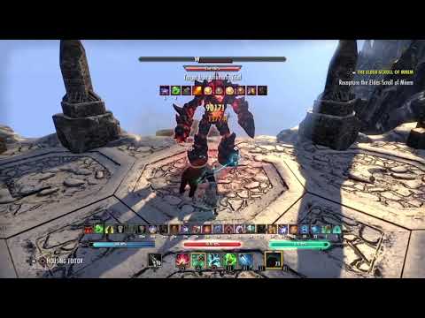 ESO - Magicka Warden - DPS Test - 67k