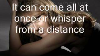 Celine Dion-Love doesn't ask why with lyrics