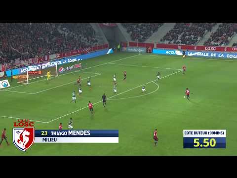 Le beau but Parions Sport En Ligne de T.Mendes - 13ème journée de Ligue 1 Conforama