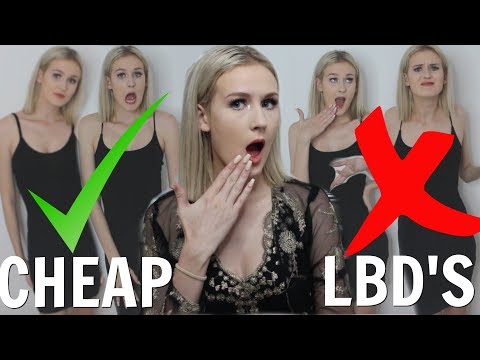 WHICH CHEAP LITTLE BLACK DRESS IS BEST? Video