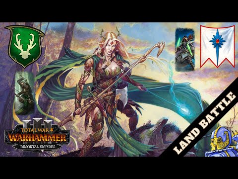 Waywatchers vs Shadow Walkers! Wood Elves vs High Elves | Total War: WARHAMMER III