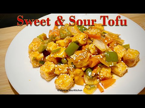 Sweet and sour Tofu Recipe | Tofu Recipe l Vegan Recipe