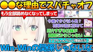 Win-Winな関係じゃない！とある理由でスパチャをオフにするホロメン達まとめ!!【#白上フブキ 】【#切り抜き 】