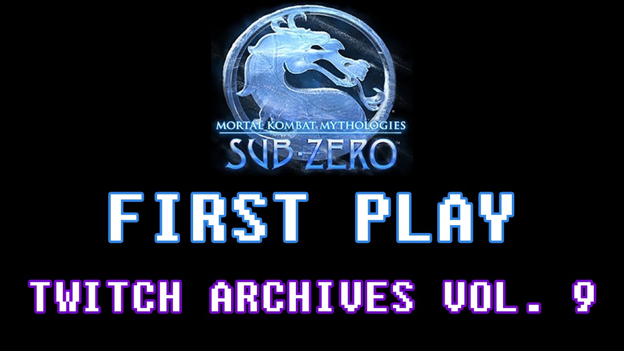 Mortal Kombat Mythologies: Sub Zero (PS1) - First Play (Twitch Archives Vol. 9)