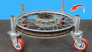 Millions of farmers don’t know this tool secret! Turning old wheel rims into million-dollar tools