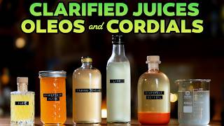 How to make Oleo-Saccharum, Cordials, Clarified Juices and Punch Syrups