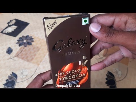 Galaxy fusions dark chocolate