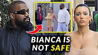 Strange Man Publicly Grabs Bianca Censori In Front Of Kanye West