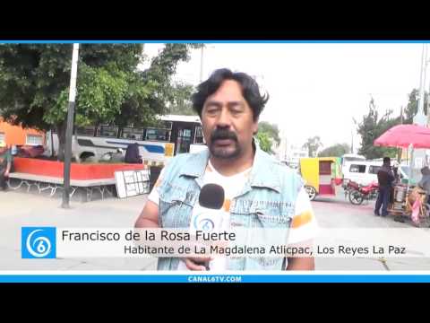 Habitantes de la colonia La Magdalena en La Paz piden reubicar base de transporte público